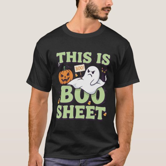 Dit is een grappig Halloween spookcitaat T-shirt (Voorkant)