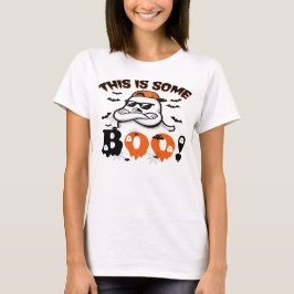 Dit is een grappige Halloween-geest T-shirt