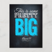 Dit is een  groot nieuws briefkaart (Voorkant)