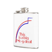 Dit is een grote f**k—g deal heupfles (Links)