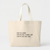 "Dit is een Haiku" Funny Poem - Ironic Meme Grote Tote Bag (Voorkant)