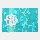 Dit is een heel fabelachtige tante Blue Butterfly Theedoek (Horizontaal)