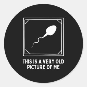 Dit is een heel oud Afbeelding van Me Gag Adult Fu Ronde Sticker