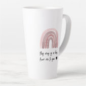 Dit is een hoefje van mij naar jou. latte mok (Rechterhoek)