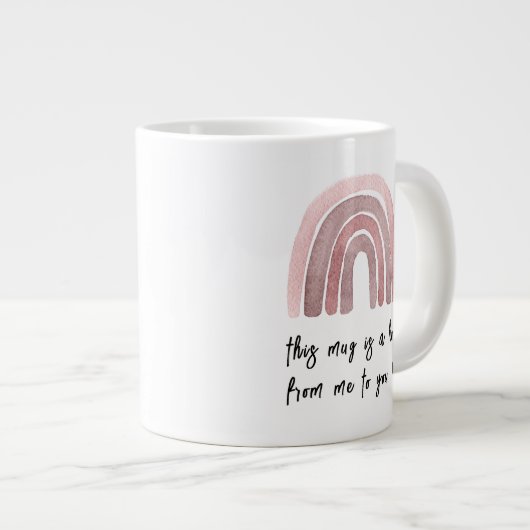 Dit is een klap van mij naar jullie Mok van tweeto (Voorkant rechts)