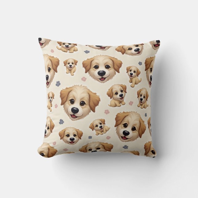 Dit is een kussenkussen voor honden. kussen (Voorkant)