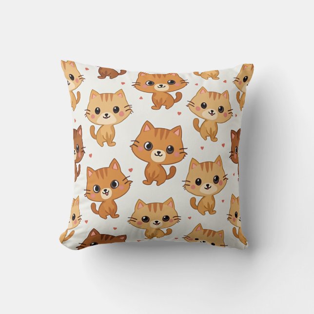 Dit is een kussenkussen voor katten. kussen (Voorkant)