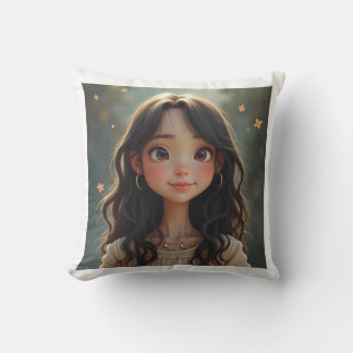 Dit is een kussenkussen voor meisjes. kussen