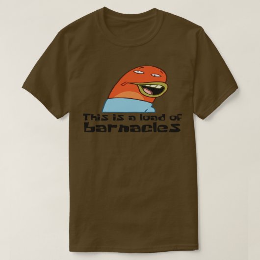 Dit is een lading Barnacle T-shirt (Design voorkant)