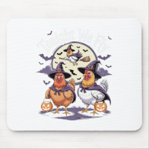 Dit is een laken grappige Halloween Ghost Retro Muismat