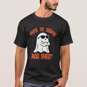 Dit is een laken Halloween Cool Ghost Funny T-shirt