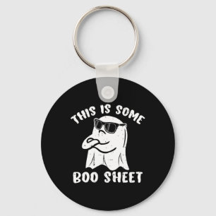 Dit is een laken Halloween Ghost Fun Gift Me Sleutelhanger