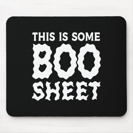 Dit is een laken Halloween Ghost Funny Gifts Muismat (Voorkant)