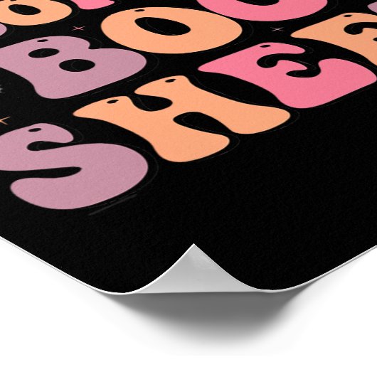 Dit is een laken Halloween Ghost Funny voor mij Poster (Hoek)