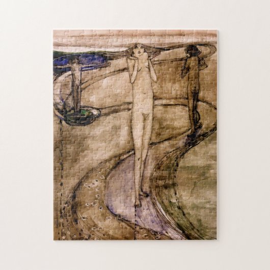 Dit is een lange weg die overgaat naar Desire Legpuzzel (Verticaal)