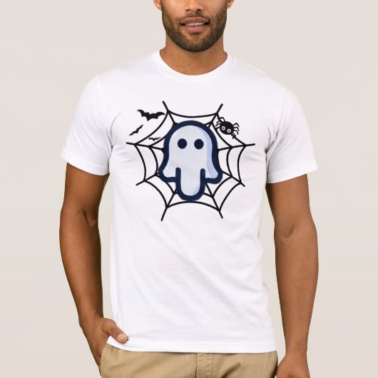 Dit is een leuk t-shirt voor Halloween. (Voorkant)