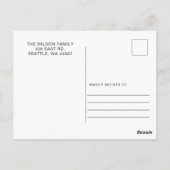 Dit is een liefde Eenvoudige Script Photo-Valentij Briefkaart (Achterkant)