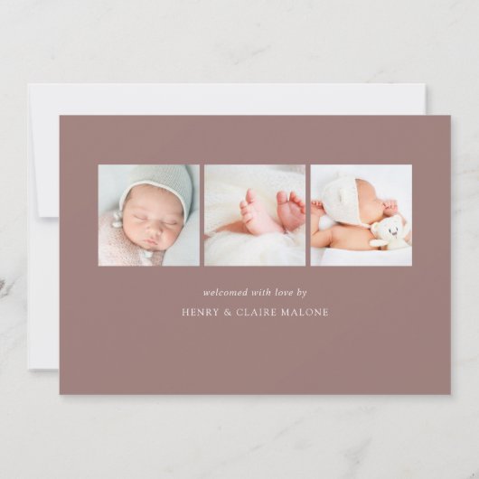 Dit is een liefdesfoto aankondiging (Achterkant)