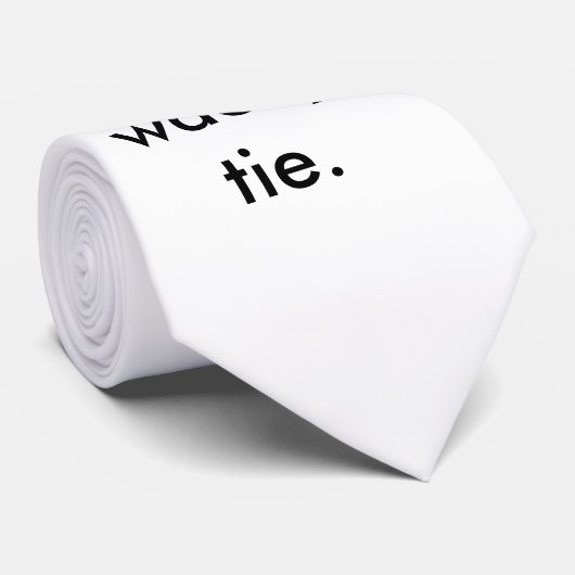 Dit is een maf stropdas. stropdas (Opgerold)