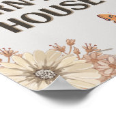 Dit is een maïsvrij huis poster (Hoek)