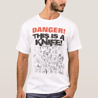 Dit is een mes. T-shirt
