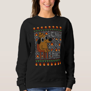 Dit is een mooi idee voor een lomp kerstpatroonhol trui