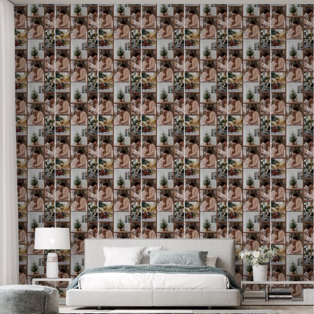 dit is een mooie behang en ander product. (Slaapkamer)