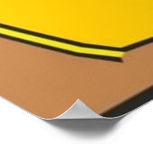 Dit is een mooie mueme hond poster (Hoek)