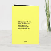 Dit is een motivatie kaart voor zakelijk gebruik.. (Achterkant)