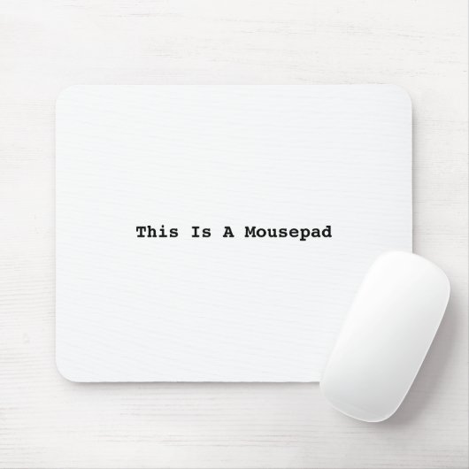 Dit is een Mousepad Muismat (Met muis)