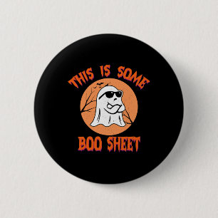 Dit is een of ander boekenblad Halloween Cool Ghos Ronde Button 5,7 Cm