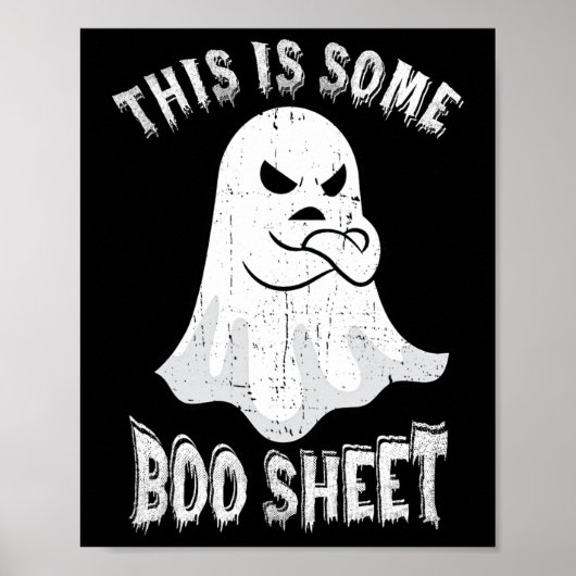 Dit is een of andere boekenblad Halloween Ghost Fu Poster (Voorkant)