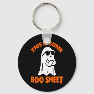 Dit is een of andere boekenblad Halloween Ghost Fu Sleutelhanger