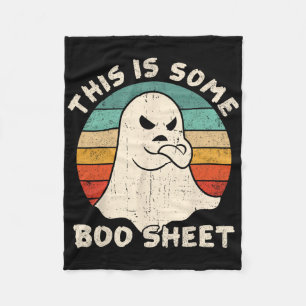 Dit is een of andere boekenblad spooky enge horro fleece deken