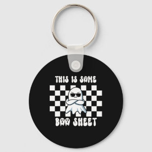 Dit is een of andere Boo Sheet Halloween Sleutelhanger