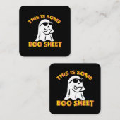 Dit is een of andere botweefsel vierkante visitekaartje (Voorkant / Achterkant)