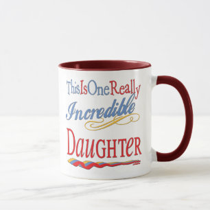Dit is een ongelooflijk daughter Gift Mok