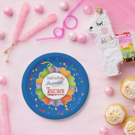 Dit is een ongelooflijke schenker papieren bordje (Feest)