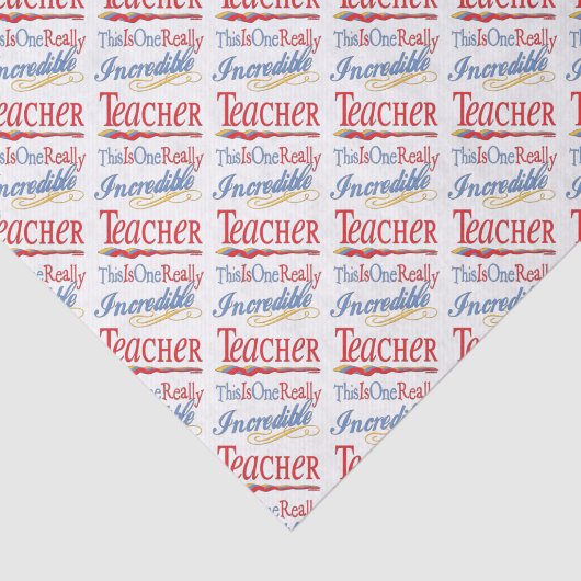 Dit is een ongelooflijke schenker tissuepapier (Detail)