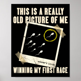 Dit is een oude foto van mij die mijn eerste race  poster