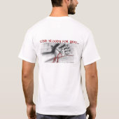 Dit is een overval voor jou t-shirt (Achterkant)