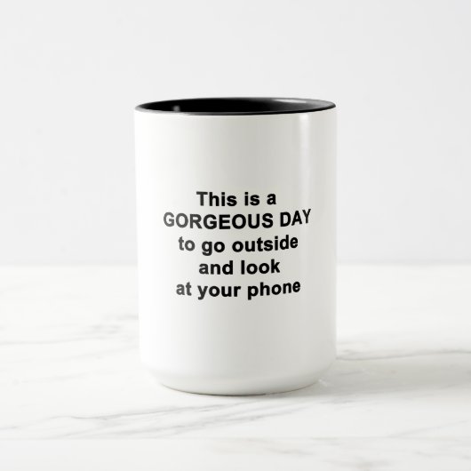 Dit is een Prachtige Dag Mok (Midden)