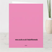 Dit is een prachtige inspirerend verjaardagskaart kaart (Achterkant)