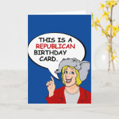 Dit is een Republikeinse Kaart (Gele Bloem)