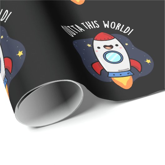 Dit is een schimmelwerende wereldmarkt cadeaupapier (Rol Hoek)