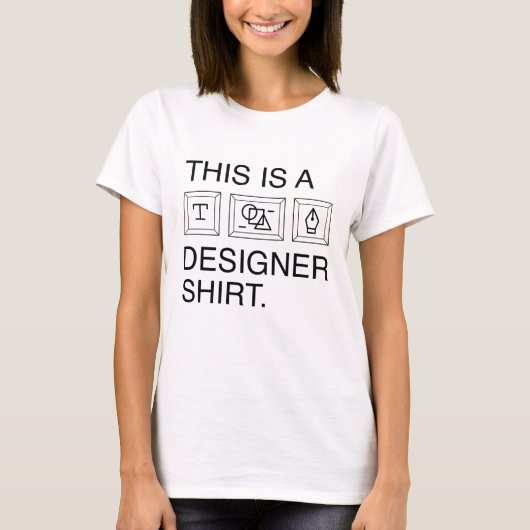 Dit is een Shirt van de Ontwerper (Voorkant)