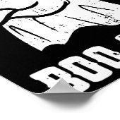 Dit is een soort Boo Sheet Halloween Ghost Funny M Poster (Hoek)