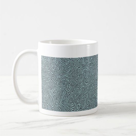 Dit is een stijlvolle koffiemok (Links)