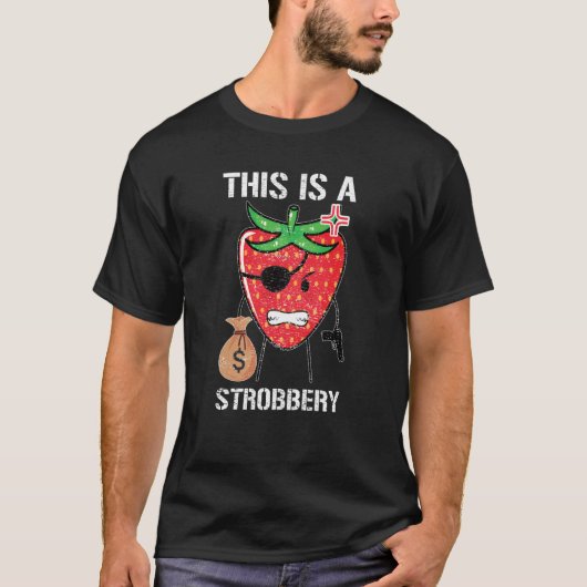 Dit is een strobbery t-shirt (Voorkant)