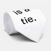 Dit is een stropdas. stropdas (Opgerold)